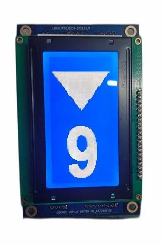 Stainless Steel White 2.7inch LCD Graphic Display, Display Size: 120mm