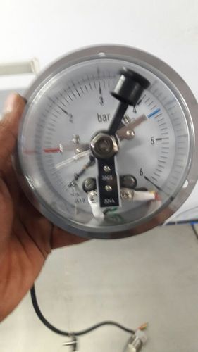 Electrical Contact Pressure Gauge, For Industrial