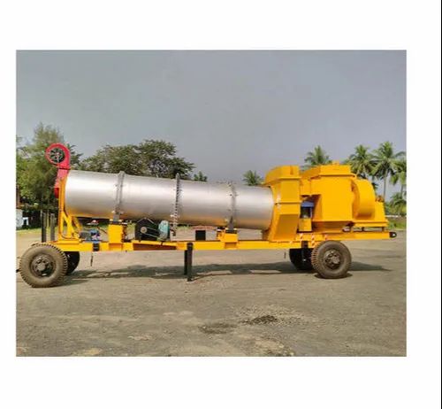 Rhino Automatic Mobile Asphalt Drum Mix Plant, For Road Construction, No Of Bins Total Storage: 2 Bin And 4 Bin