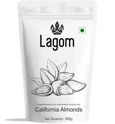 Lagom California Almonds (Baadaam) 500g