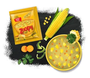 Zoopy Sweet Corn Soup