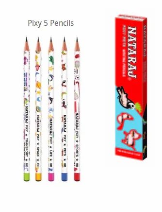 Pixy 5 Pencils