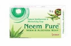 NEEMPURE Aloe Neem Soap, Pack Of 12