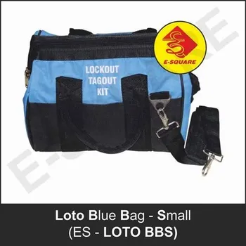 Nylon Electrical Lockouts Loto Blue Bag, Electrical Purpose