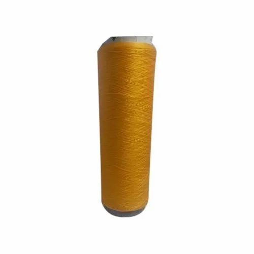 Yellow Dyed Polyester Yarn, For Garments Industry