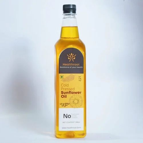 Lowers Cholesterol Cold Pressed Sunflower Oil, For Cooking