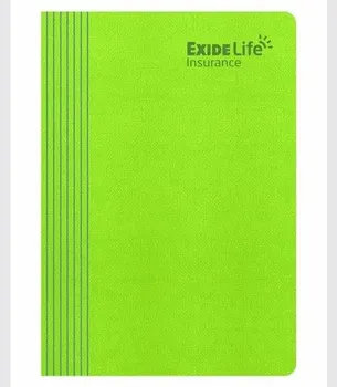 Green Leather Office Diary A5, Yearly