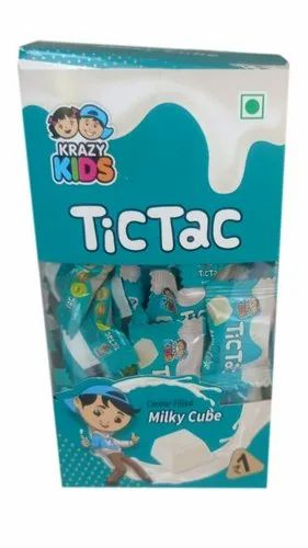 Tic Tac Center Filled Milk Cube Candy