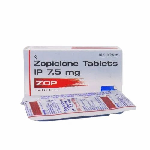 Zop Zopiclone 7.5mg, For Sleeping Aid, Tablet