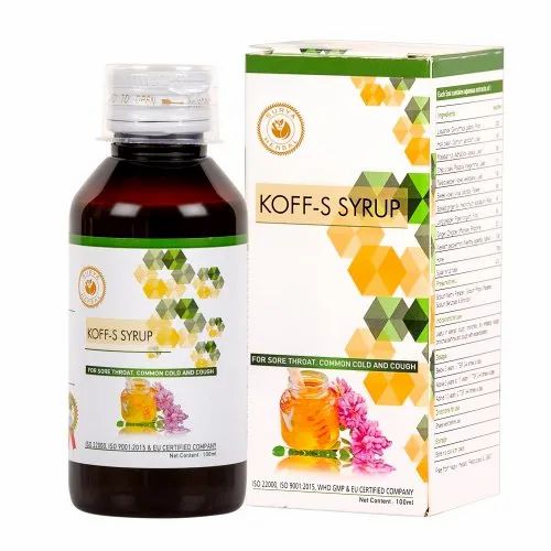 Surya Herbal Koff-S Syrup, Bottle Size: 100 ml