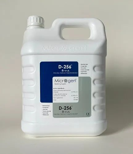 5 Litre Microgen D 256 Disinfectant, For Hospital,Clinic Use, Liquid
