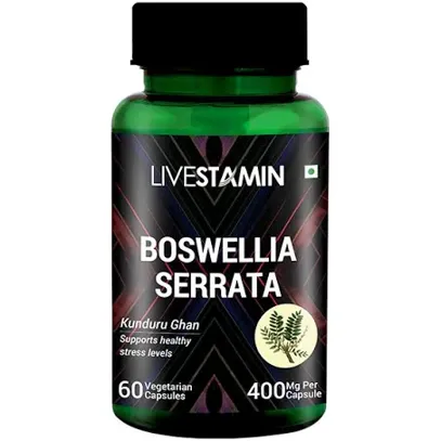 Livestamin Boswella Extract 60 Capsules