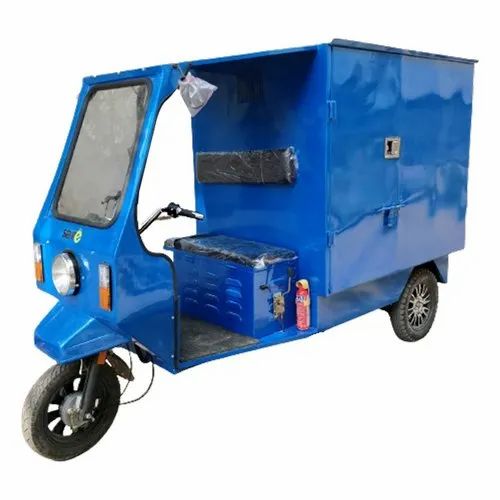 Save Three Wheel Electric Cargo Loader Customized, Maximum Run Per Charge: 80-100 km, Loading Capacity: Upto 500 kg