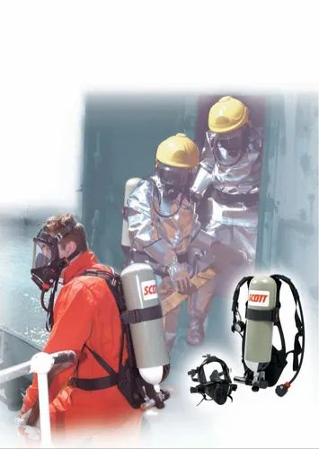 Carbon and Aluminum Cylinders Scott Sigma 2 Self Contained Breathing Apparatus