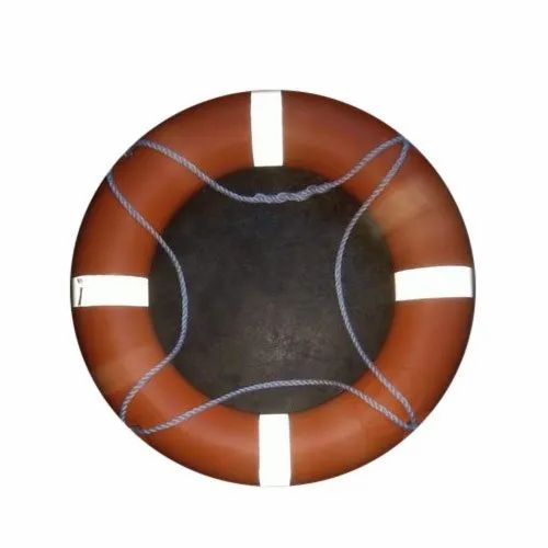 Brown Low Pressure Polyethylene Lifebuoy Tube, Round