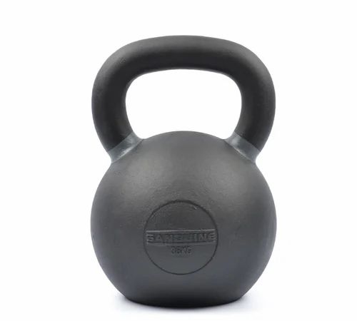 Black Powder Coated SANGUINE Cast Iron Kettlebells, For Fitness