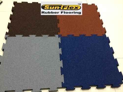 Interlocking Rubber Tiles, Packaging Size: 480mm X 480mm, 2.50