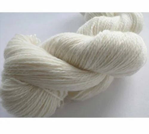 Plain White Salona Hank Cotton Yarn For Textile Industry