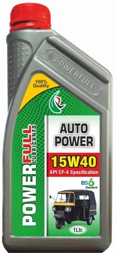 Powerfull Lubricants 15W40 Auto Power, Bottle of 1 Litre