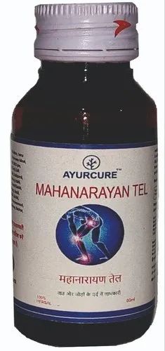 AYURCURE MAHANARAYAN TEL, 60 Ml, Non prescription