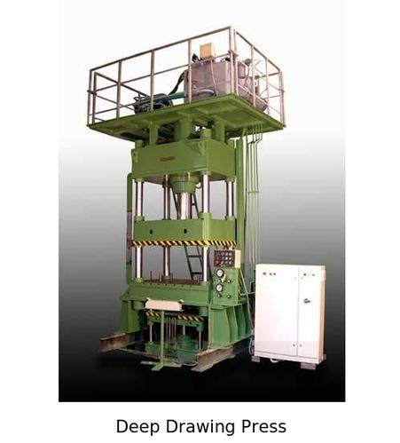 50 Mild Steel Deep Drawing Press, For Industrial, Max Force Or Load: 30-60 ton
