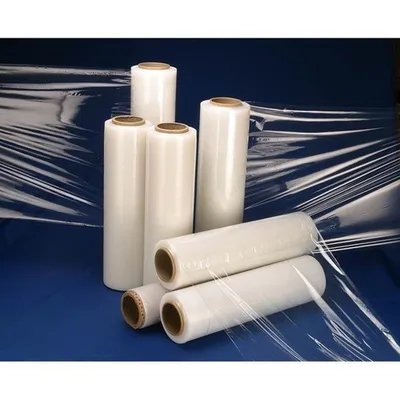 Transparent LLDPE Stretch Wrapping Film, Packaging Type: Roll