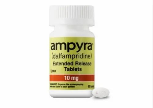 10 mg Ampyra Dalfampridine Tablet, Packaging Size: 60 Tablets/Bottle