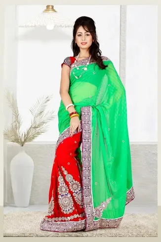 Trendy Georgette Saree