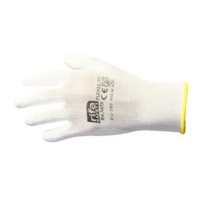 Marvel Nylon PU Coated Glove White PU-101