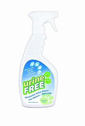 Urine Free Odour And Stain Remover 500ml Spray, Packaging Type: Bottle