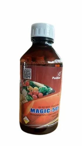 Magic 505 Chlorpyriphos 50% Cypermethrin 5% EC Agriculture Insecticide, Packaging Size: 1kg