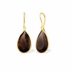 Smoky Quartz Drop Earrings