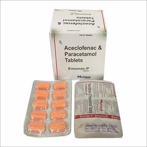 Aceclofenac Paracetamol