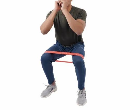 NAVYFIT Rubber Exercise Loop Band, For Gym