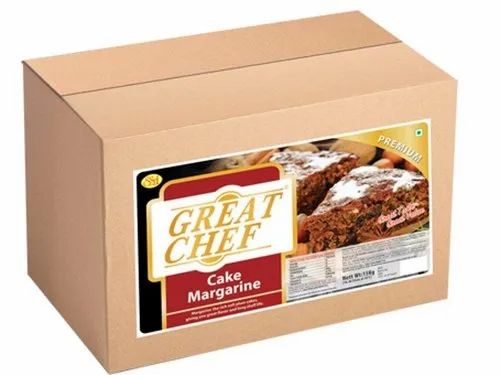 Flavor: Unsalted Great Chef Cake Margarine, Packaging Type: Box, Quantity Per Pack: 15 Kg