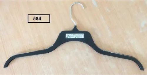 Black Plastic Coat Hanger (Code : 584), For Hanging Coats