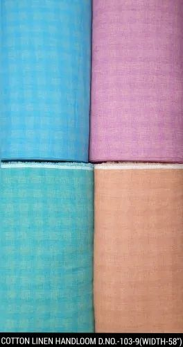 Cotton Linen Weaved Fabrics