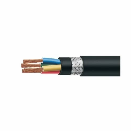 Polycab PVC Sheathed Flexible Cable, 4 Core