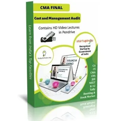 CMA Final - Cost and Management Audit by CA Aishwarya Khandelwal Kapoor