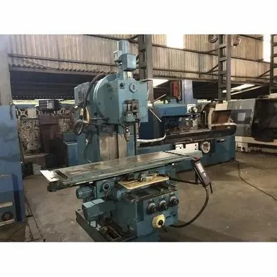 Mild Steel WMW Heckert Used Vertical Milling Machine, Model Name/Number: Fss 400