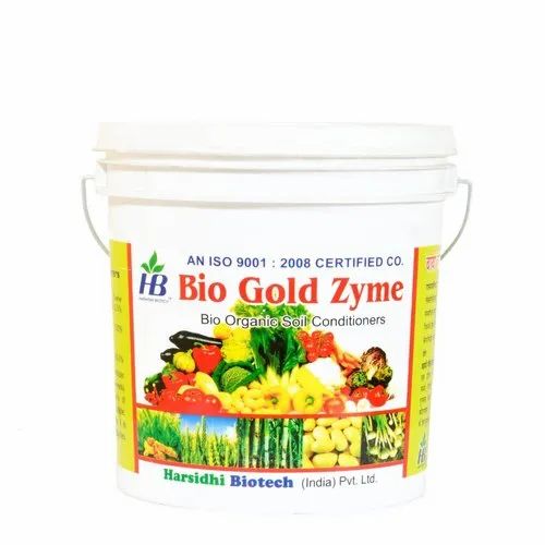 10kg Bio Gold Zyme Bio Soil Conditioner Bucket, Liquid