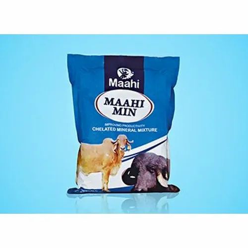 Maahi Chelated Mineral Mixture Cattle Feed, Packaging Type: Plastic Poly Bag, Packaging Size: 1 Kg