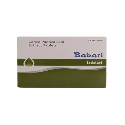 Babari Tablet, Pack Size: 10x15 Tablets