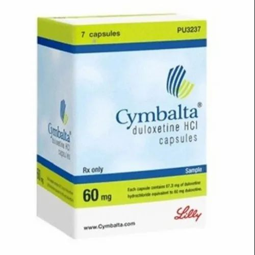 60 Mg Cymbalta ( Duloxetine) Capsules