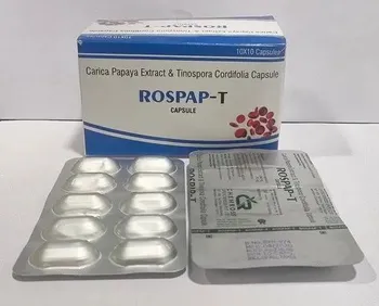 Rospap-t Carica Papaya Leaf Tinospora Goat Milk, 10X10, 10*10