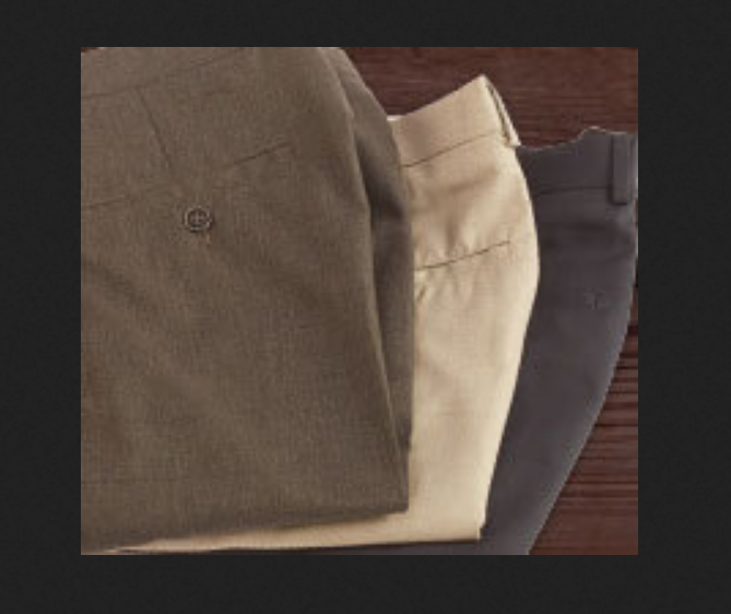 Brown Formal Trousers For Men