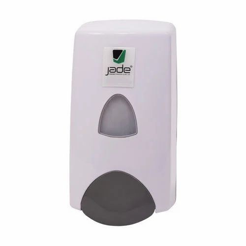 White Jade Bottle Filled Foam Soap Dispenser