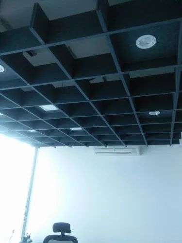 Times Fibrefill Pet Acoustic Ceiling Panel, For Office, Thickness: 10mm