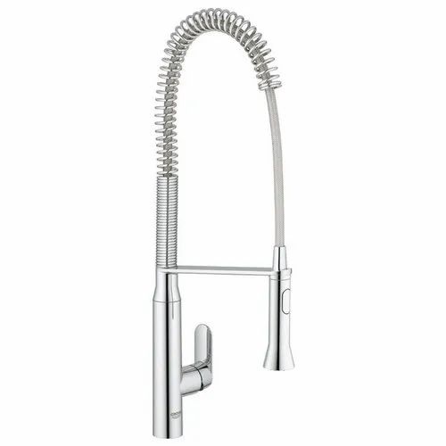 Silver Stainless Steel Grohe K7 Kitchen Tap, For Bathroom Fittings
