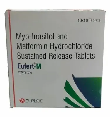 Myo Inositol And Metformin Hydroxloride Sustained Relaese Tablets, Packaging Type: Box